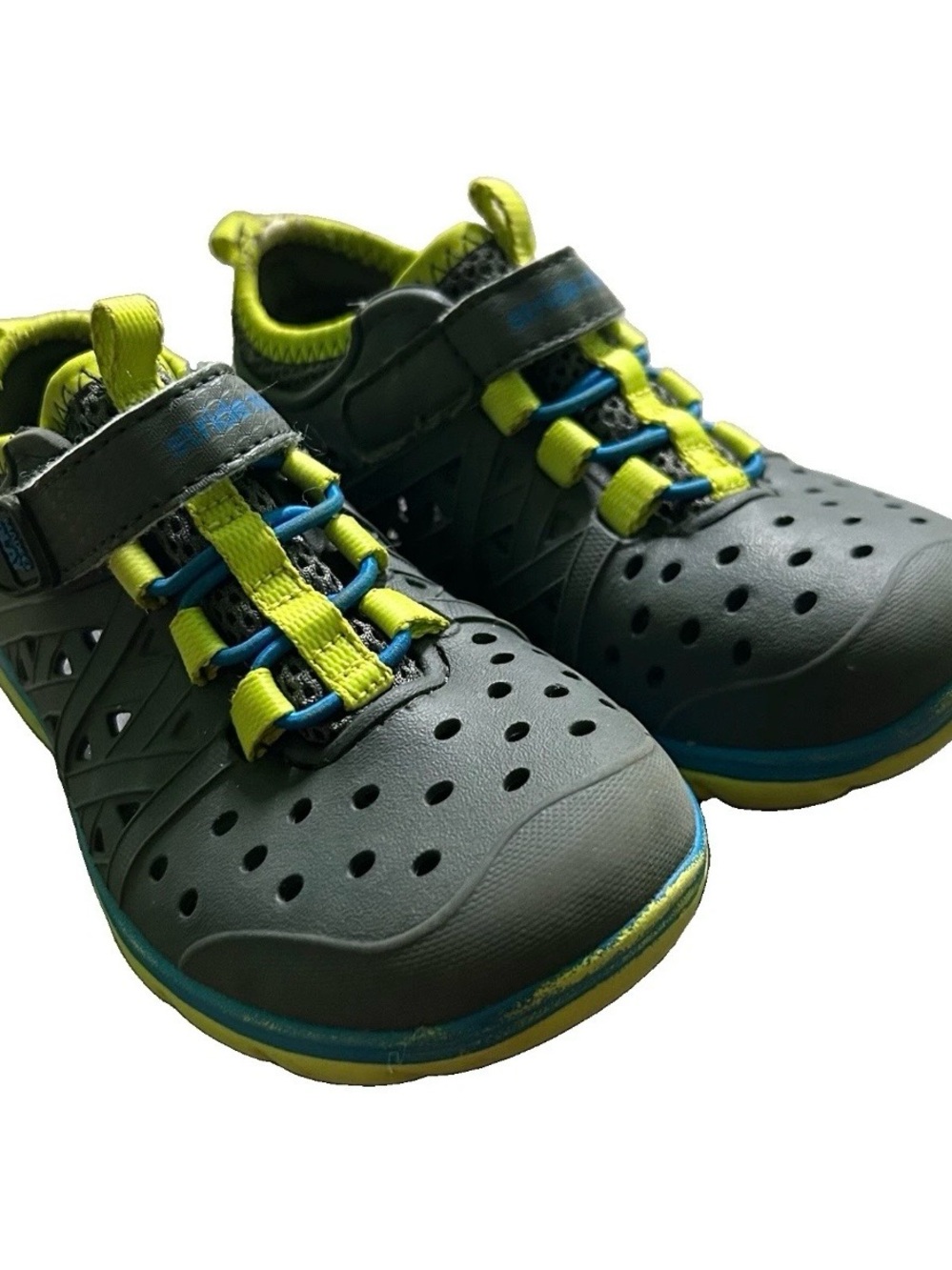 Toddler Stride Rite Grey Water Summer Shoes Size 9